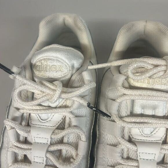 Nike AIR MAX Beige cream Tan Off White running Shoes sz 5.5 sneaker shoe - Picture 10 of 10